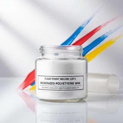 Titik Nyala Di Bawah 120°C Lilin Polietilena Mikronisasi Memastikan Stabilitas Panas yang Sangat Baik Digunakan dalam Cat dan Aditif Polimer