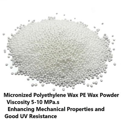 Micronized Polyethylene Wax PE Wax Powder dengan viskositas 5-10 MPa.s Meningkatkan sifat mekanik dan ketahanan UV yang baik