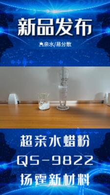 Lilin bubuk mikro hidrofilik, digunakan dalam tinta berbahan dasar air